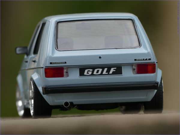 1:18 VW Golf 1 CL "Lightblue" 1983 MBTC TUNING inkl. OVP